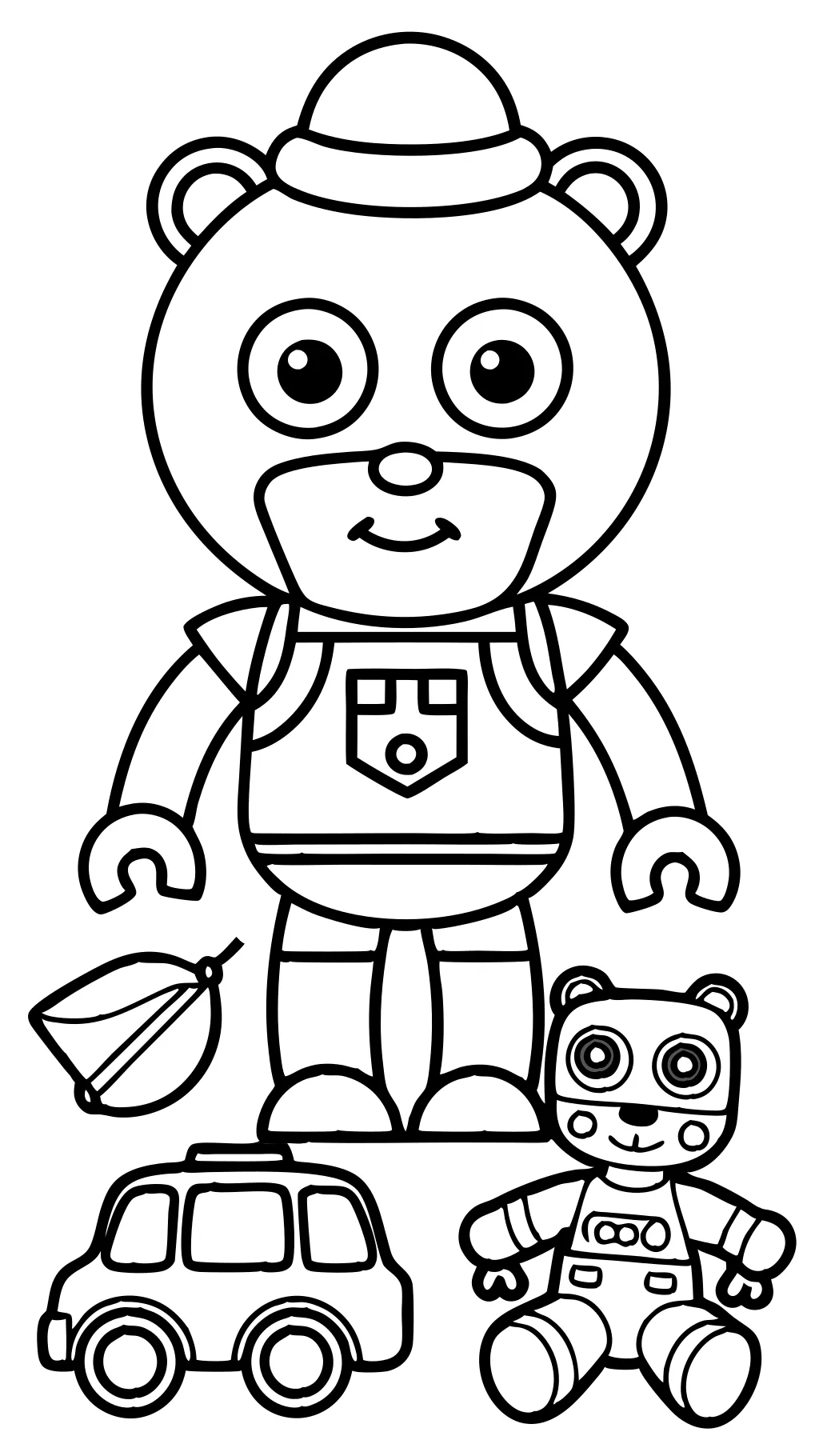 toy coloring pages